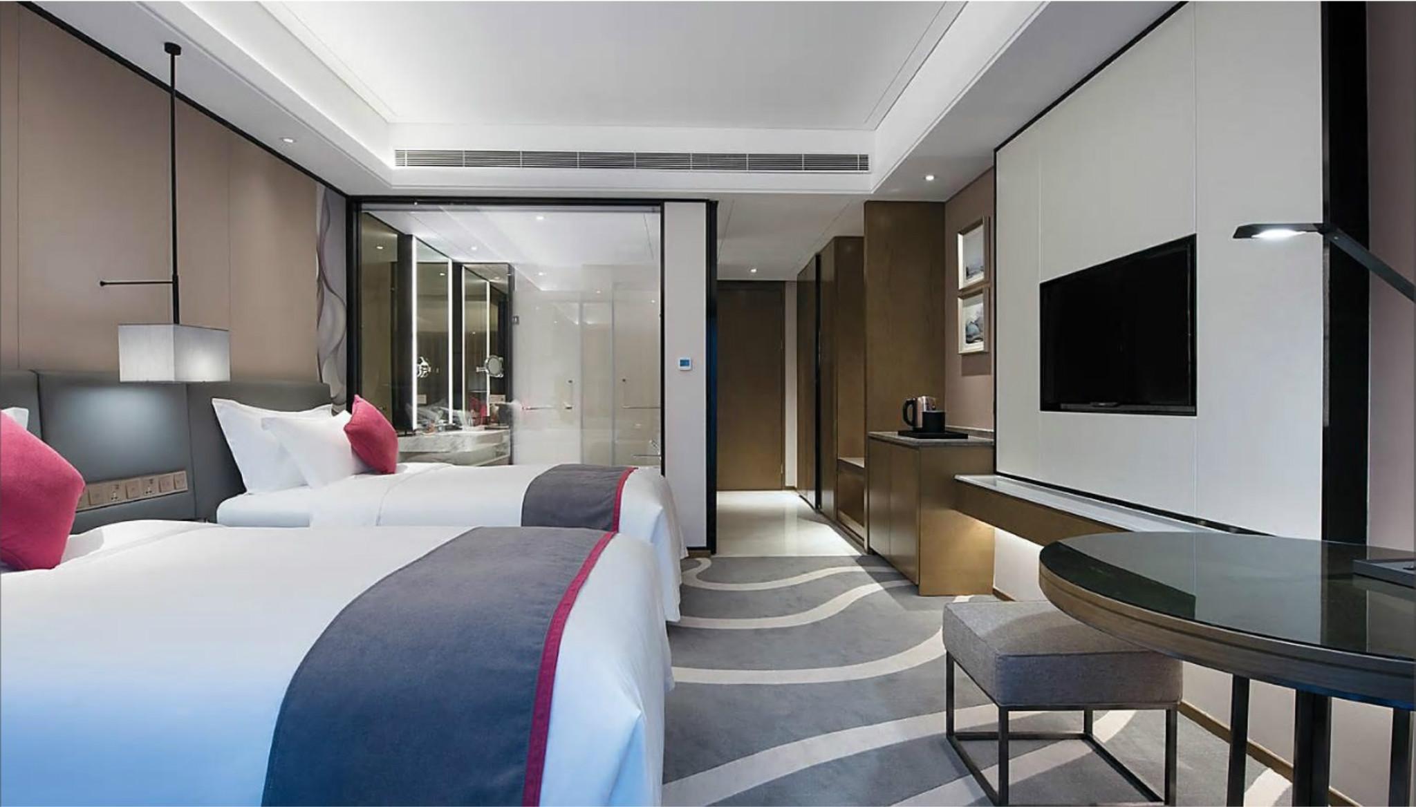 Crowne Plaza Hangzhou Qiantang - The Subway Can Reach The West Lake Scenic Area As Well As The Airport And High-Speed Rail Station, Adjacent To Jinsha Lake And Longfor Paradise Walk エクステリア 写真